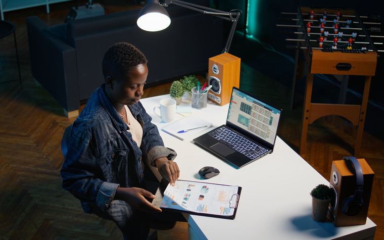 Fiche Google Business Profile optimisée pour le référencement local d'une PME